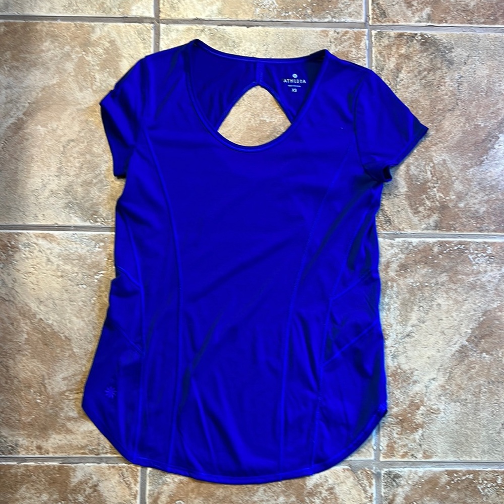 Athleta Blue Top